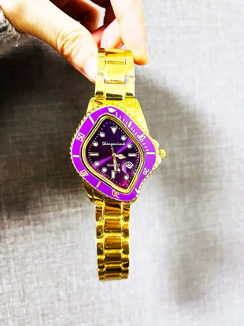 Shangmeimk Dalí Gold Purple - MillenniTime